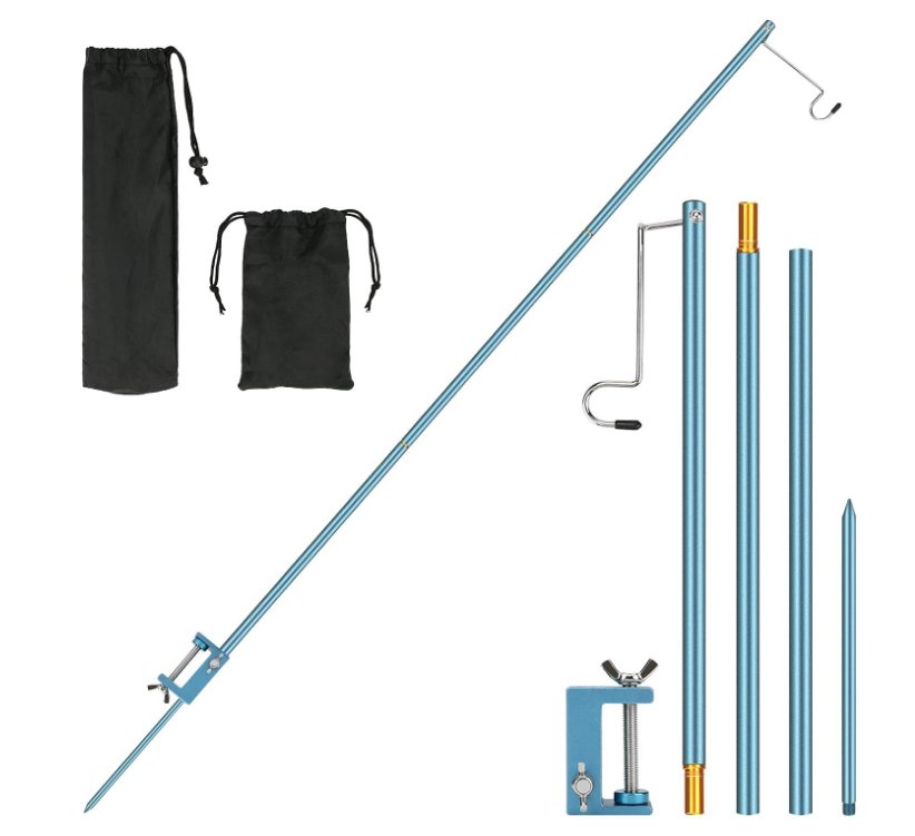 Camping Folding Lamp Pole
