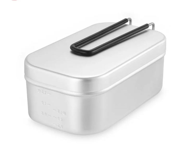 Outdoor Heated Lunch Box with Lid with Handle