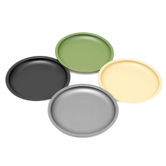 Aluminum Alloy Travel Camping Plate Picnic Plate