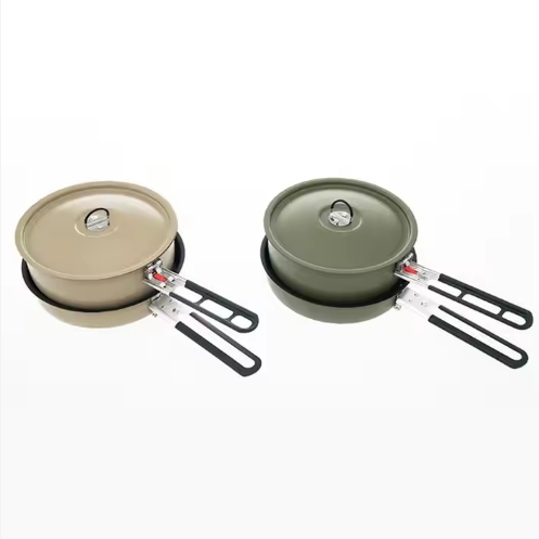 Travel Camping Pan and Pot Cooking Set