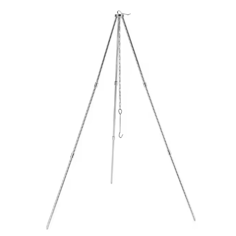 Outdoor Foldable Camping Tripod for Cooking