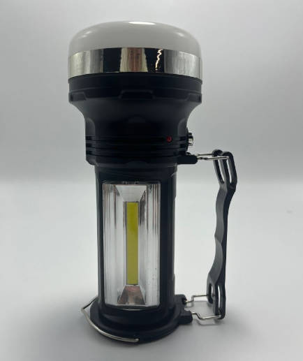 Outdoor solar flashlight camping hiking fishing solar lamp