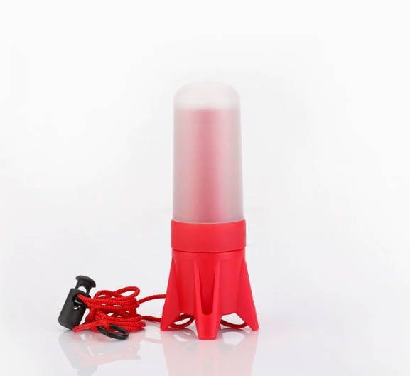 Rocket shaped camp light
