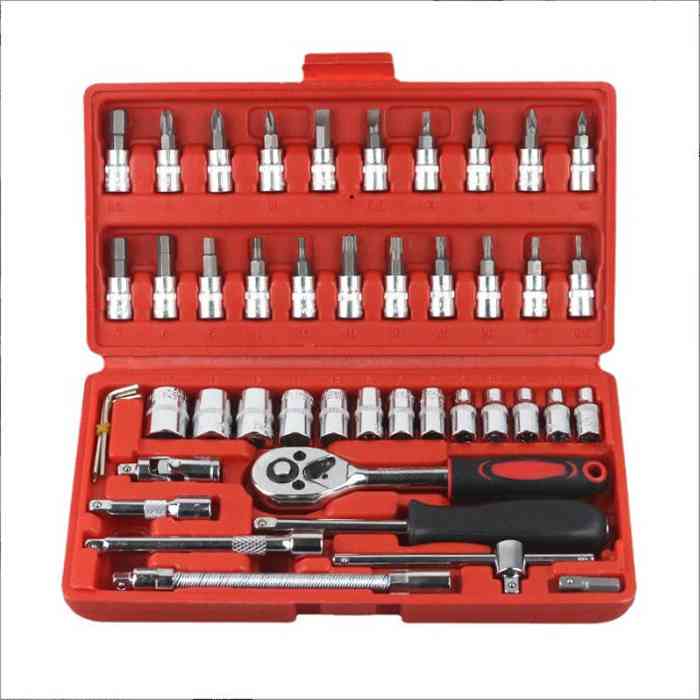 46 piece tool set