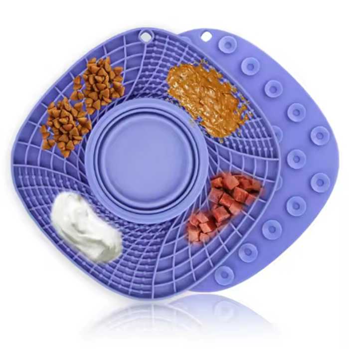 Silicone Pet Lick Mat with Suction