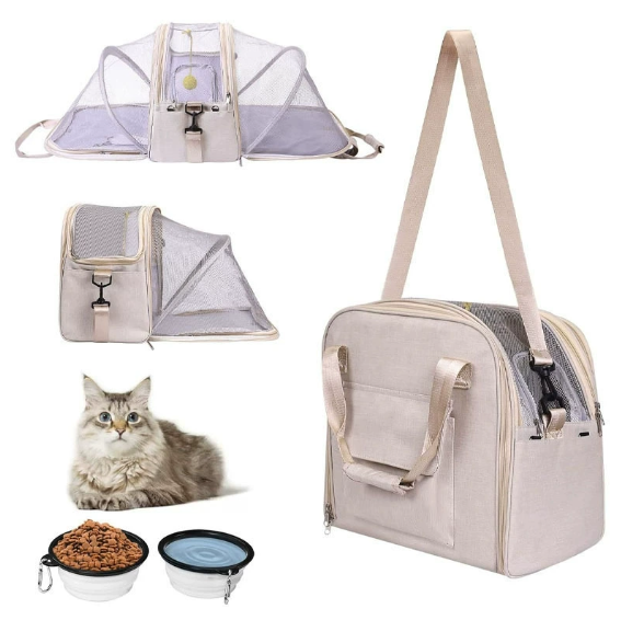 Outdoor expandable pet bag