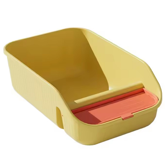 Semi-enclosed Cat Litter Box