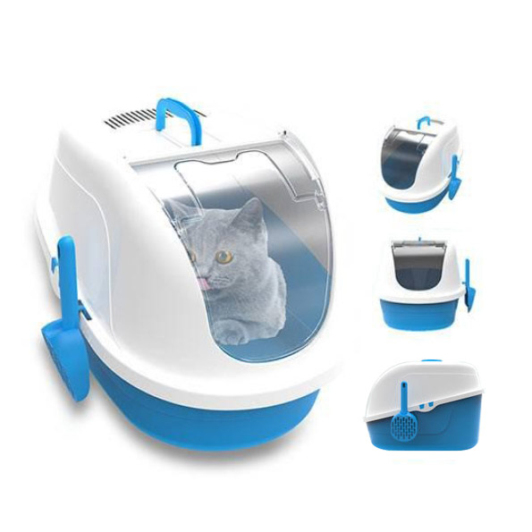 Enclosed Cat Litter Box