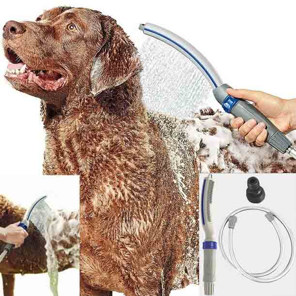 Multi-functional Pet Shower Pet Bath Brush with Hose