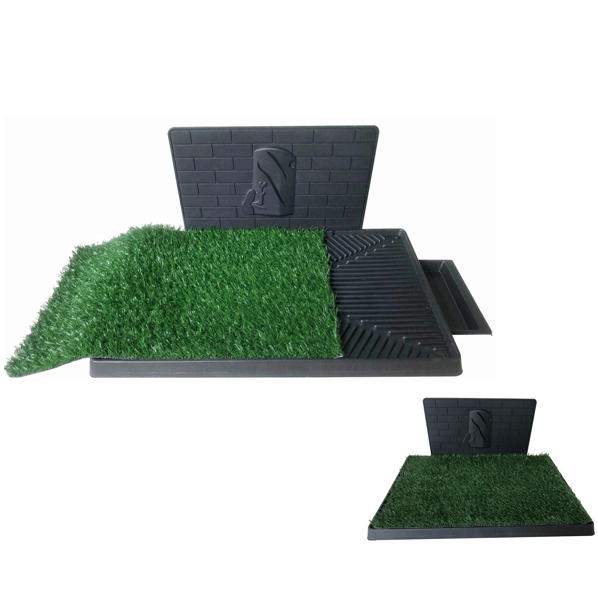 Dog Potty Dog Training Grass Mat with Tray