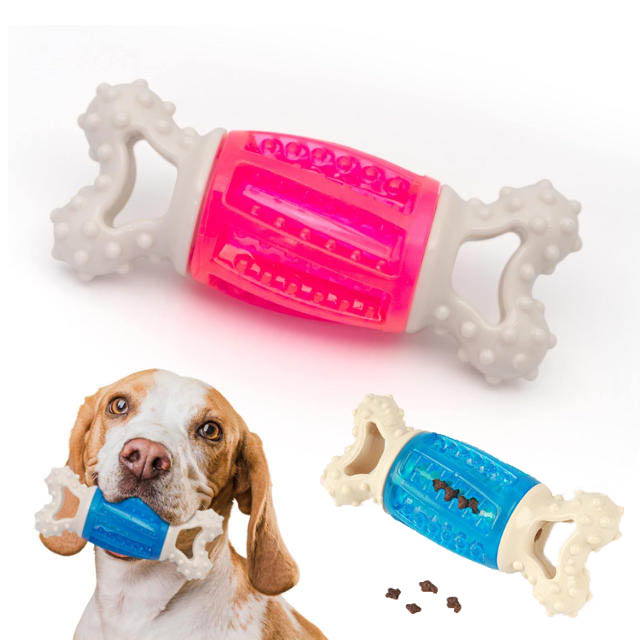 Bone Shape Dog Squeaky Chew Toy