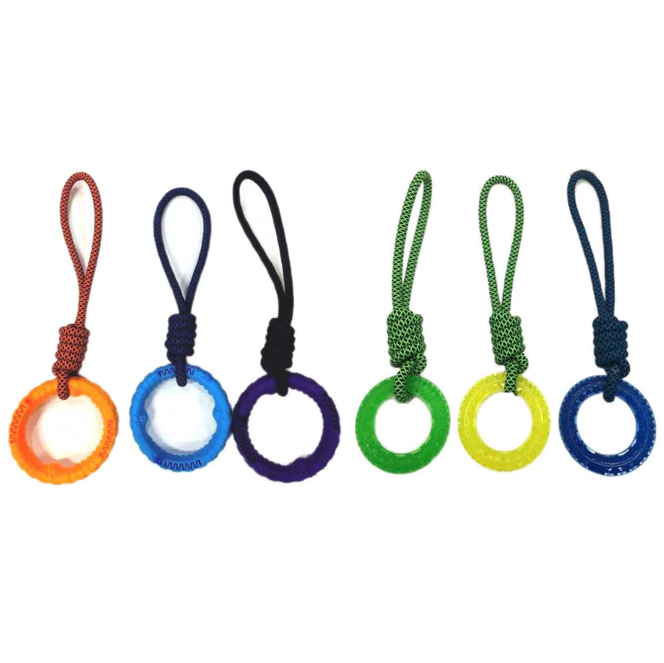 Dog Rope Toy with Chewing Ring