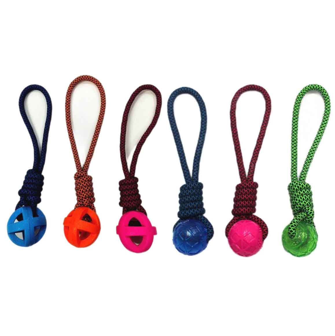 Dog Rope Toy with Chewing Ball