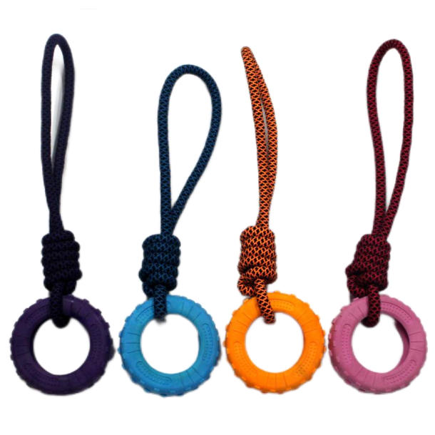 Dog Rope Toy with Chewing Ring