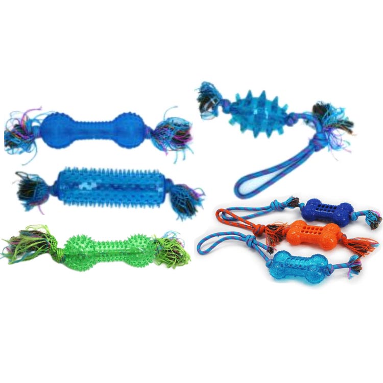 Dog Rope Toy with Chewing Ball