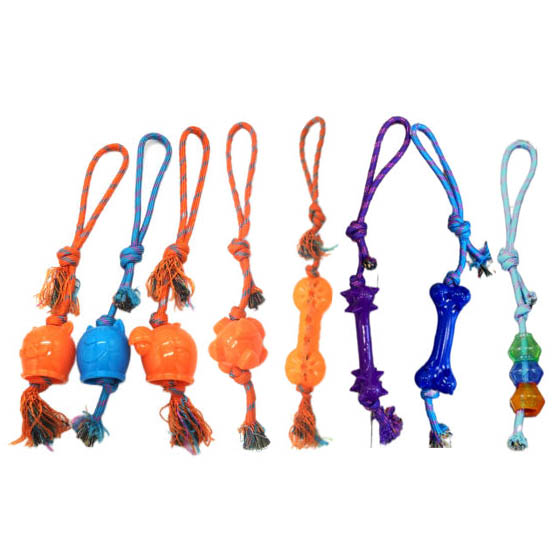 Dog Rope Toy with Chewing Ball